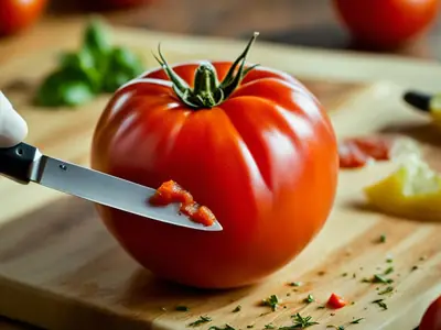 Peel Tomatoes - photo from the RecipePi guide