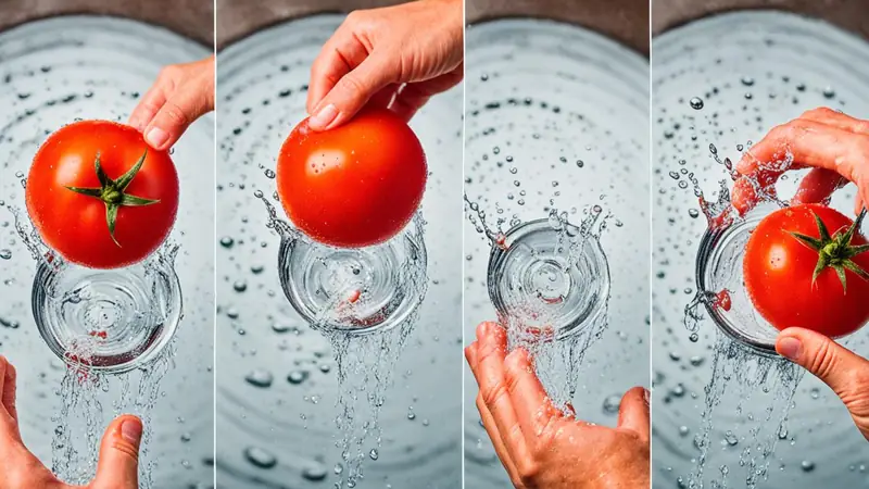 Peel Tomatoes - photo from the RecipePi guide