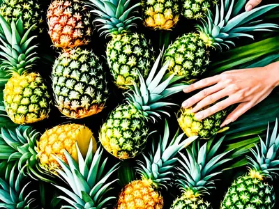Pick a Good Pineapple - photo from the RecipePi guide