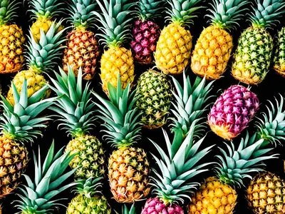 Pick a Ripe Pineapple - photo from the RecipePi guide