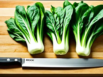 Prepare Bok Choy - photo from the RecipePi guide