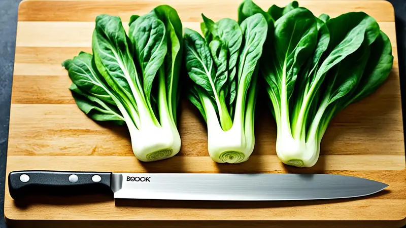 Prepare Bok Choy - photo from the RecipePi guide