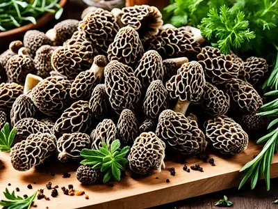 Prepare Morel Mushrooms - photo from the RecipePi guide