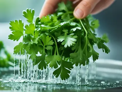 Preserve Cilantro - photo from the RecipePi guide