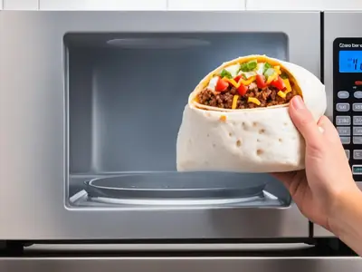 Reheat a Burrito - photo from the RecipePi guide