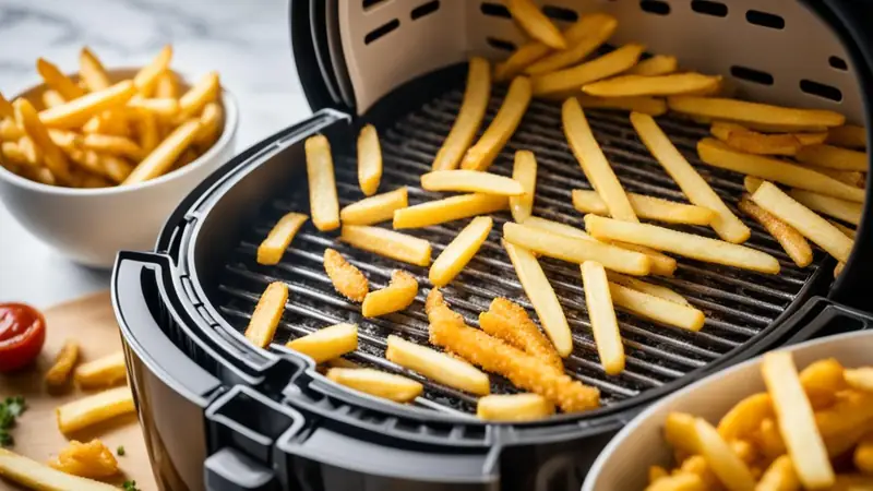Reheat Fries in Air Fryer - photo from the RecipePi guide