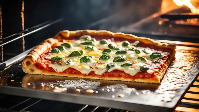 Reheat Pizza in the Oven - photo from the RecipePi guide