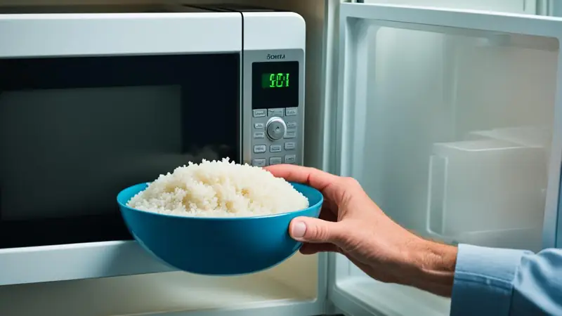 Reheat Rice in Microwave - photo from the RecipePi guide