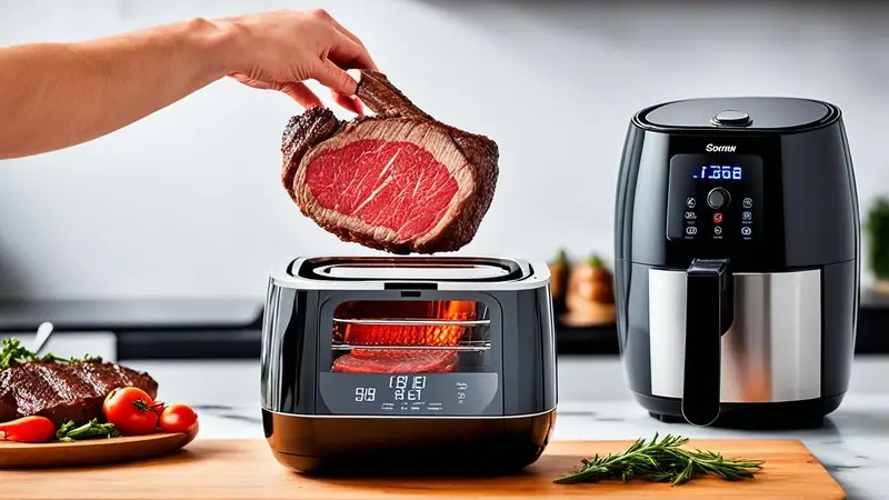 Reheat Steak in Air Fryer - photo from the RecipePi guide