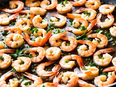 Saute Shrimp - photo from the RecipePi guide