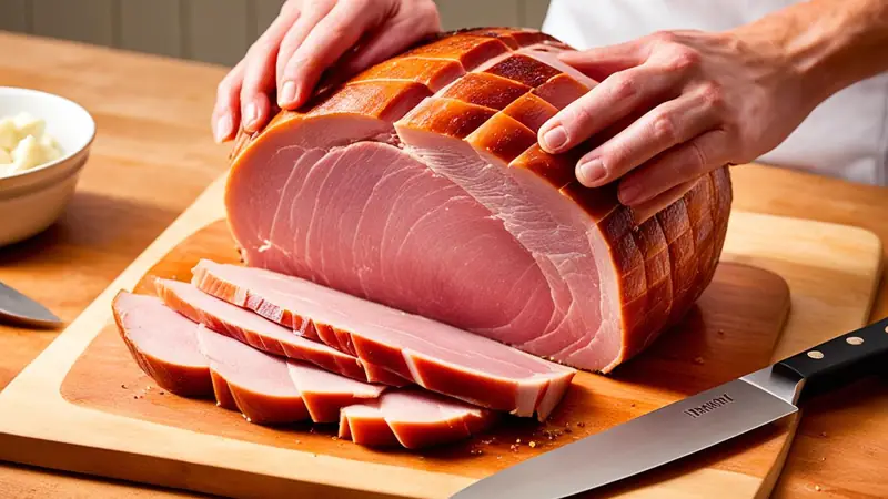 Score a Ham - photo from the RecipePi guide