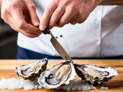 Shuck an Oyster - photo from the RecipePi guide