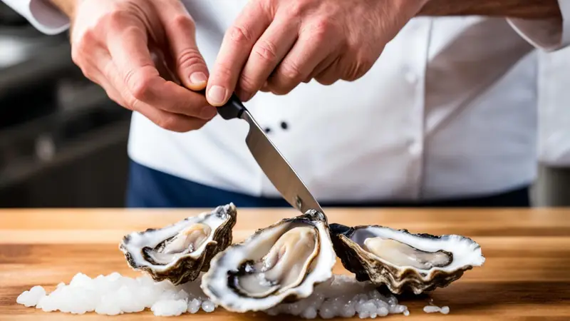 Shuck an Oyster - photo from the RecipePi guide