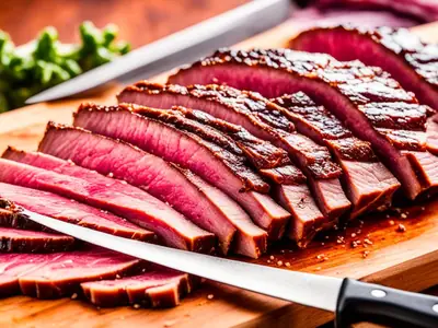 Slice a Brisket - photo from the RecipePi guide