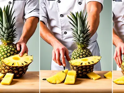 Slice a Pineapple - photo from the RecipePi guide