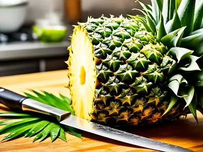 Slice a Pineapple - photo from the RecipePi guide