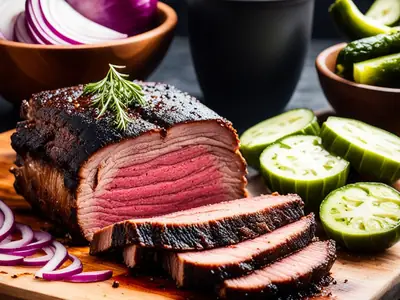 Smoke a Brisket - photo from the RecipePi guide