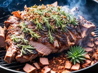 Smoke a Pork Shoulder - photo from the RecipePi guide