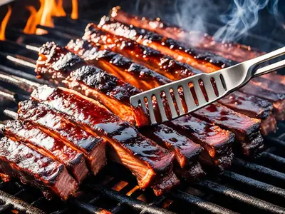 Smoke Pork Ribs - photo from the RecipePi guide
