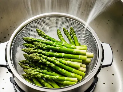 Steam Asparagus - photo from the RecipePi guide