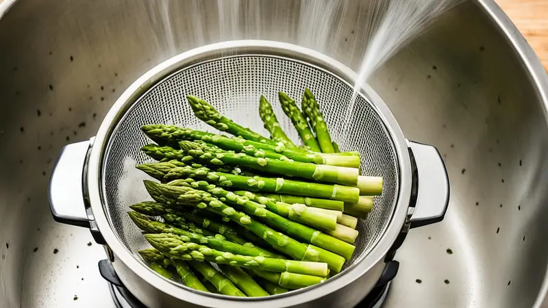 Steam Asparagus - photo from the RecipePi guide