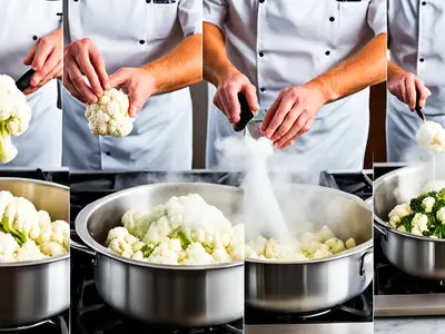 Steam Cauliflower - photo from the RecipePi guide