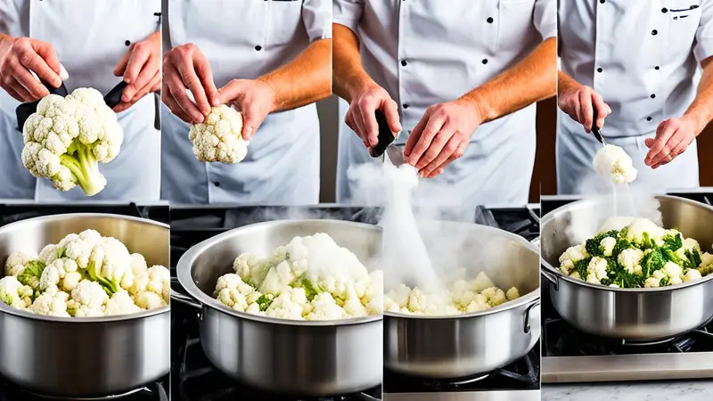 Steam Cauliflower - photo from the RecipePi guide