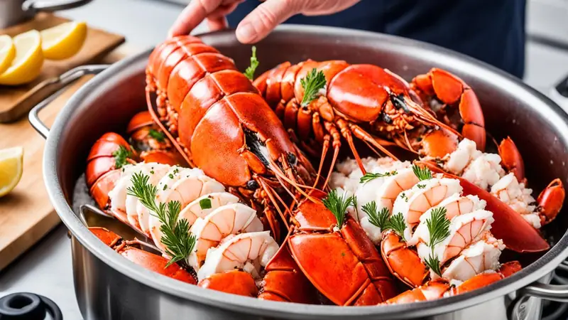 Steam Lobster Tails - photo from the RecipePi guide