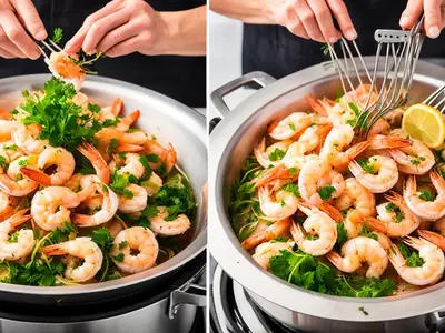 Steam Shrimp - photo from the RecipePi guide