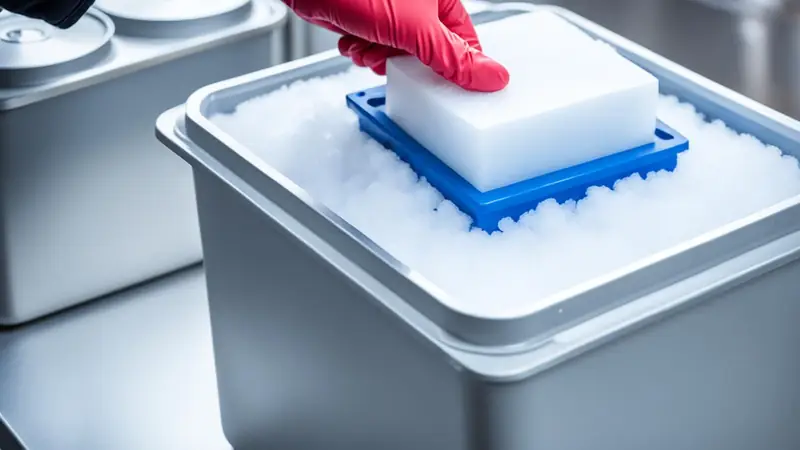 Store Dry Ice - photo from the RecipePi guide