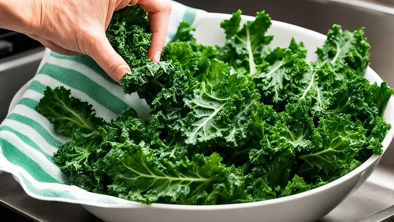 Store Kale - photo from the RecipePi guide