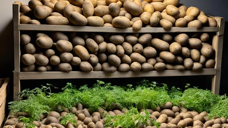 Store Potatoes - photo from the RecipePi guide