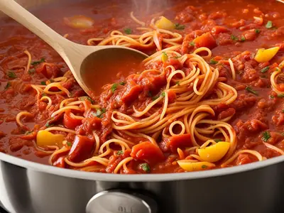 Thicken Spaghetti Sauce - photo from the RecipePi guide