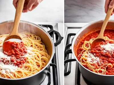 Thicken Spaghetti Sauce - photo from the RecipePi guide