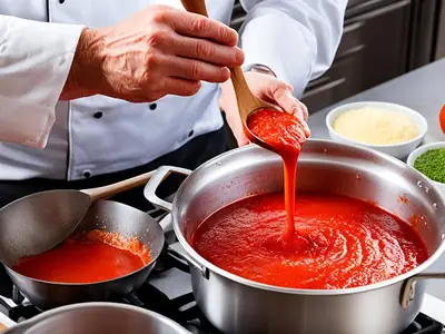 Thicken Tomato Sauce - photo from the RecipePi guide