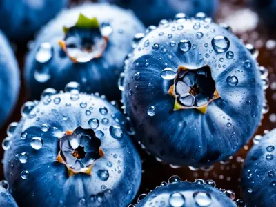 Wash Blueberries - photo from the RecipePi guide