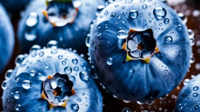 Wash Blueberries - photo from the RecipePi guide