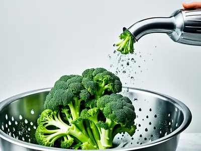 Wash Broccoli - photo from the RecipePi guide