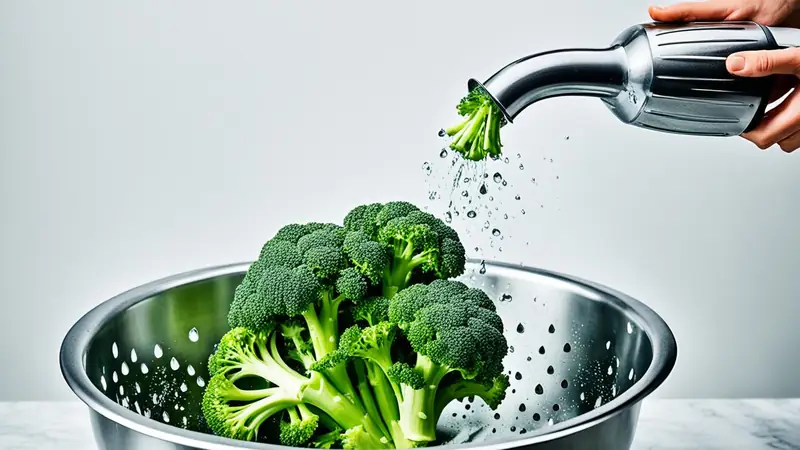 Wash Broccoli - photo from the RecipePi guide