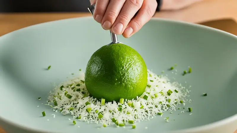 Zest a Lime - photo from the RecipePi guide
